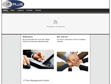 Tablet Screenshot of itplus.at